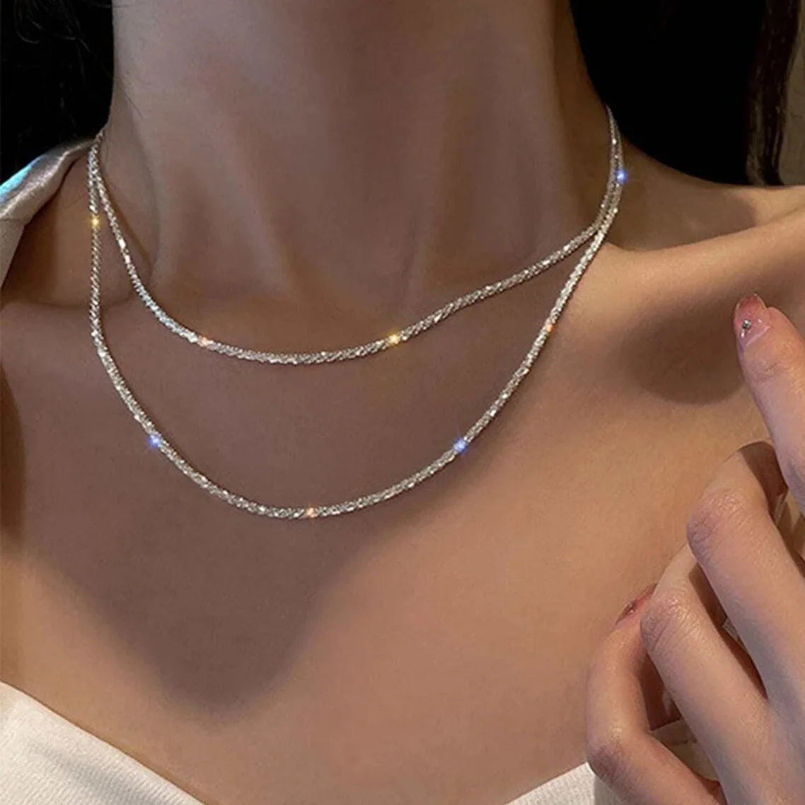 Trendy Clavicle Chain Choker Necklace