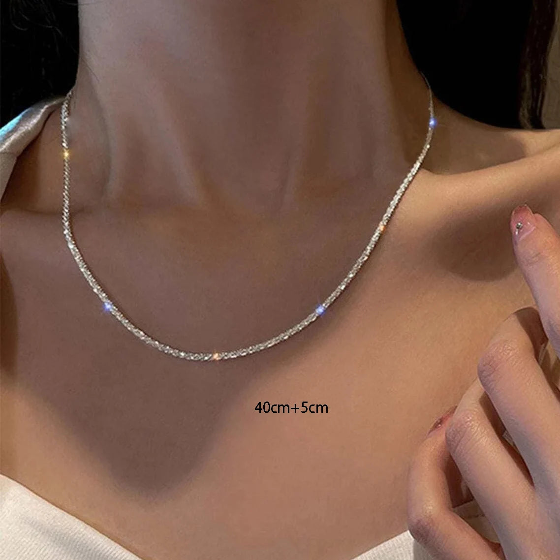 Trendy Clavicle Chain Choker Necklace