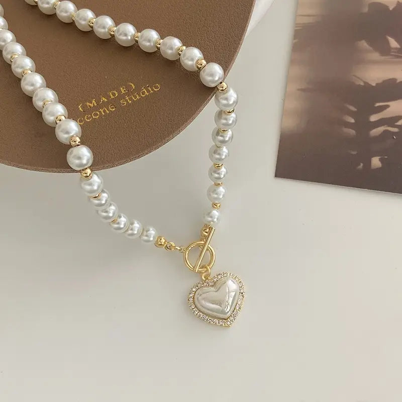 Elegant Pearl Necklace For Women