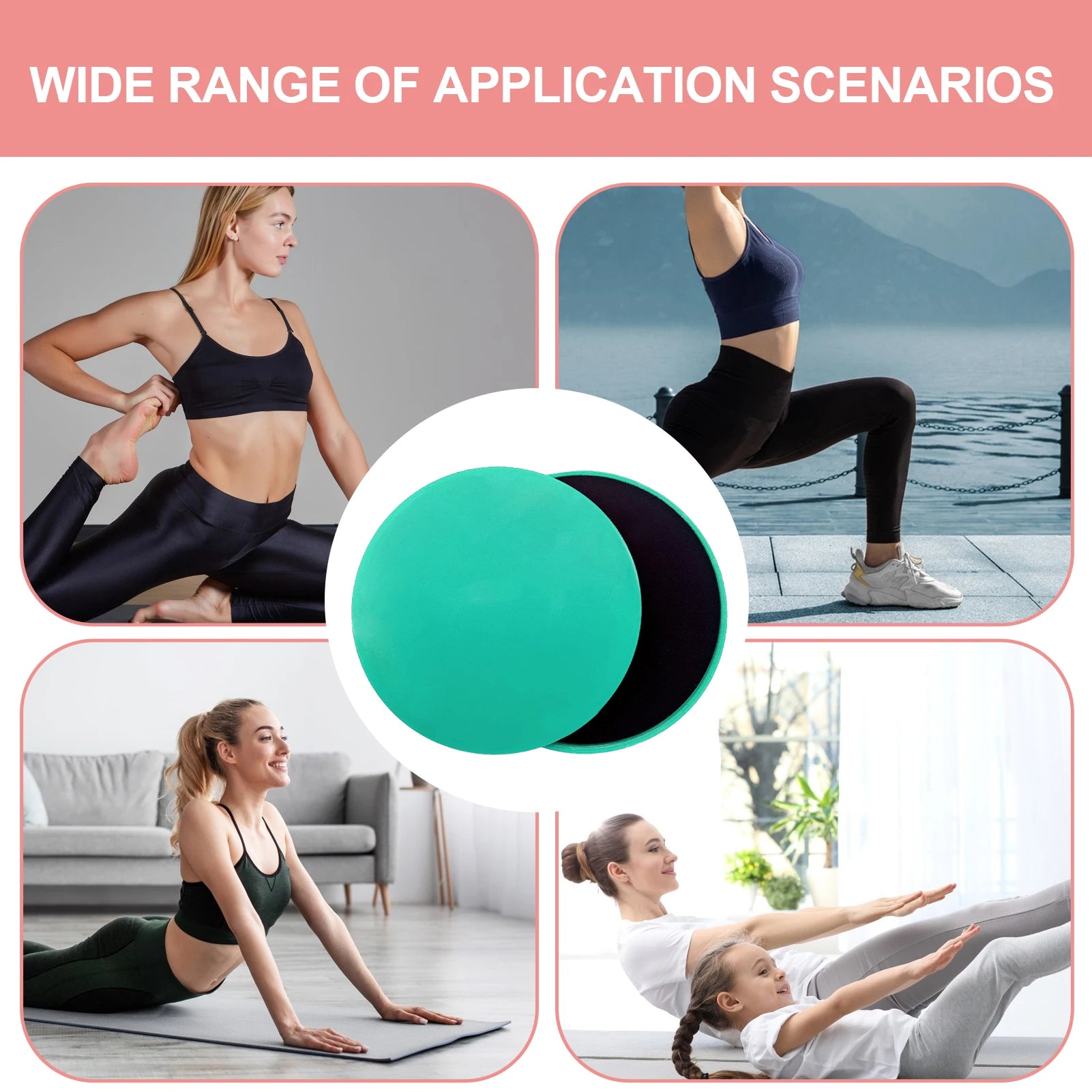 Fitness Exercise Core Slider Pilates