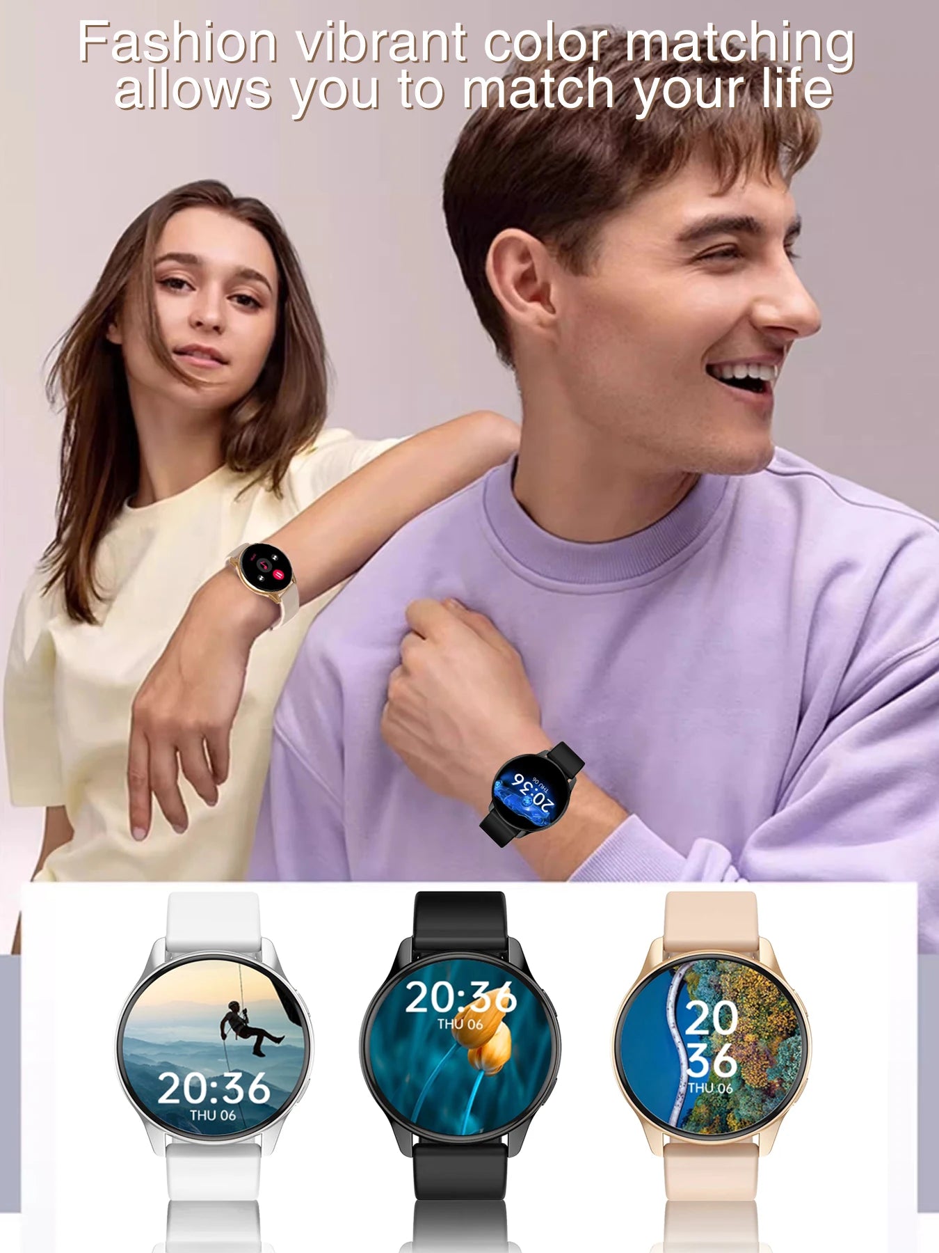 Fitness Tracker Smart Watch