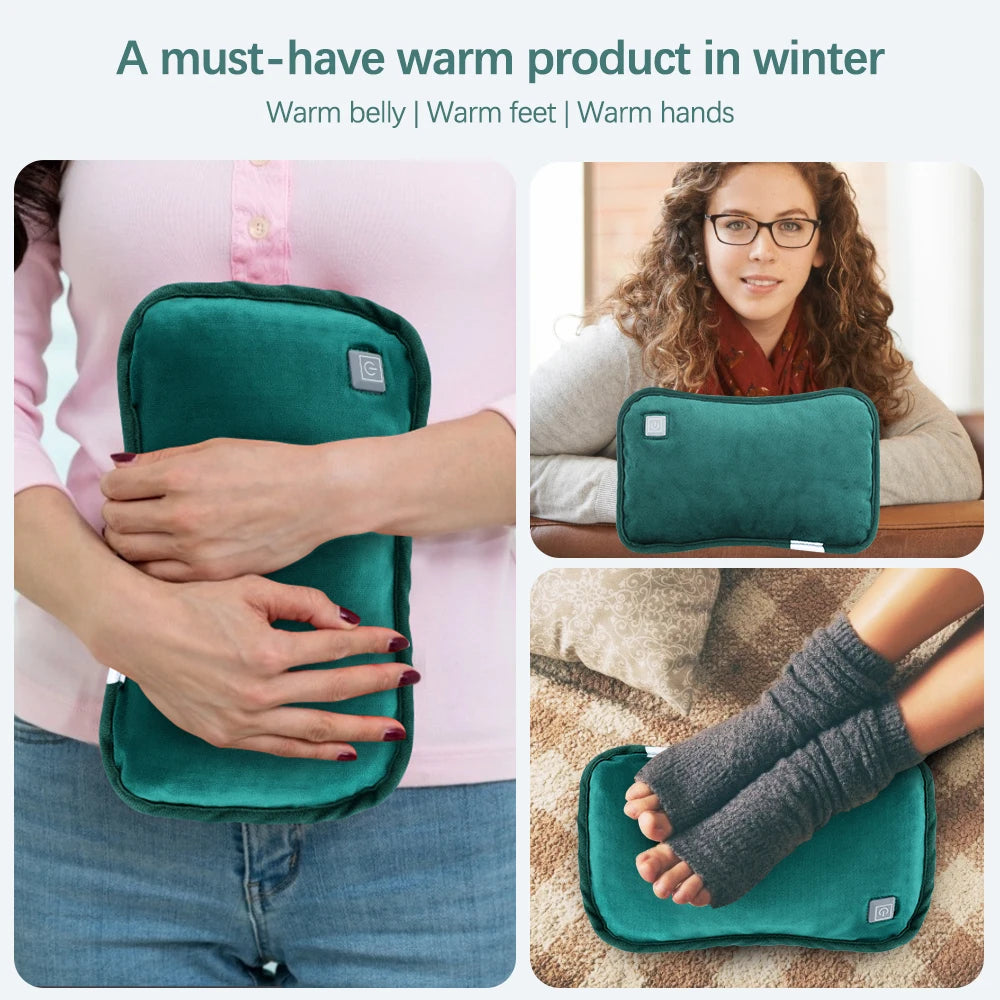 USB Electric Heating Hand Warmer Bag