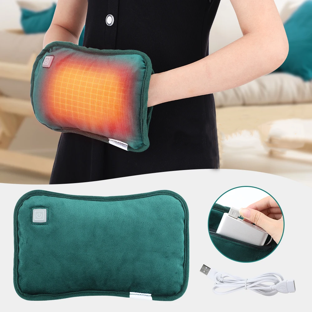 USB Electric Heating Hand Warmer Bag